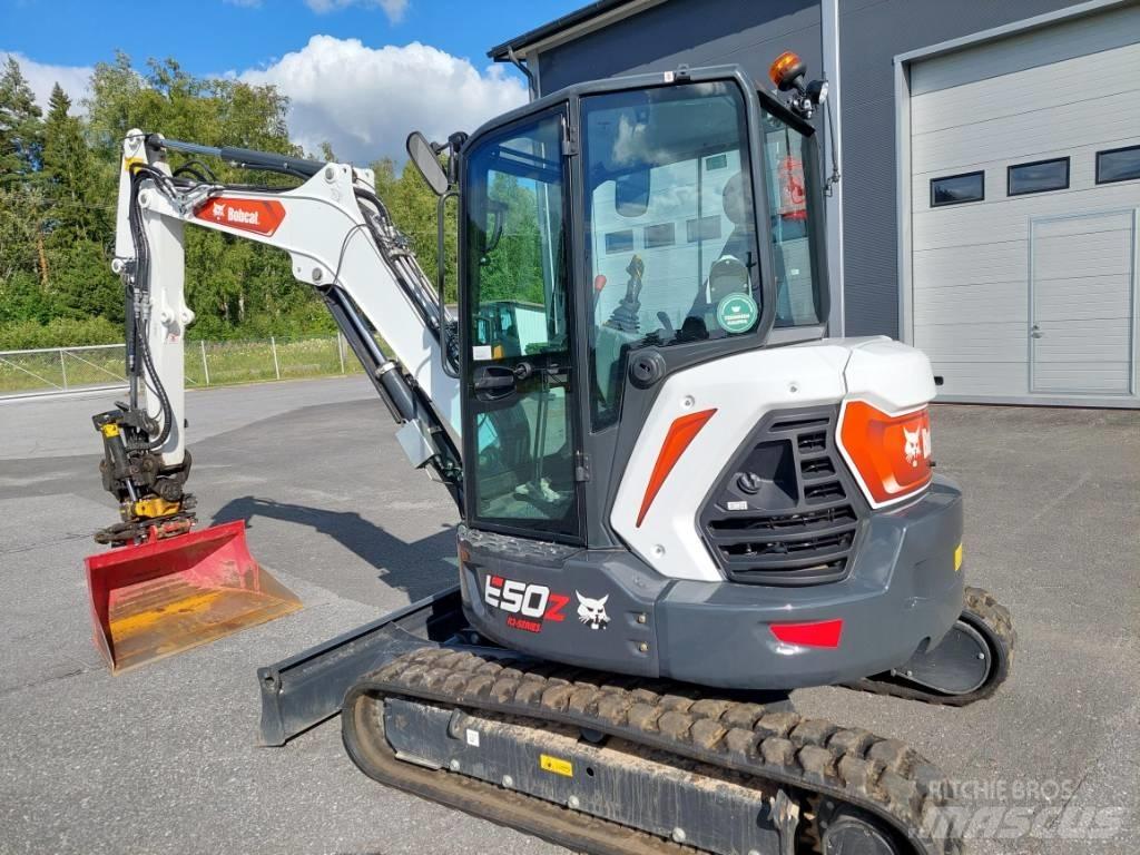 Bobcat E50z Mini kotrók < 7t
