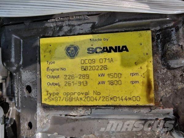 Scania DC09 71A Motorok