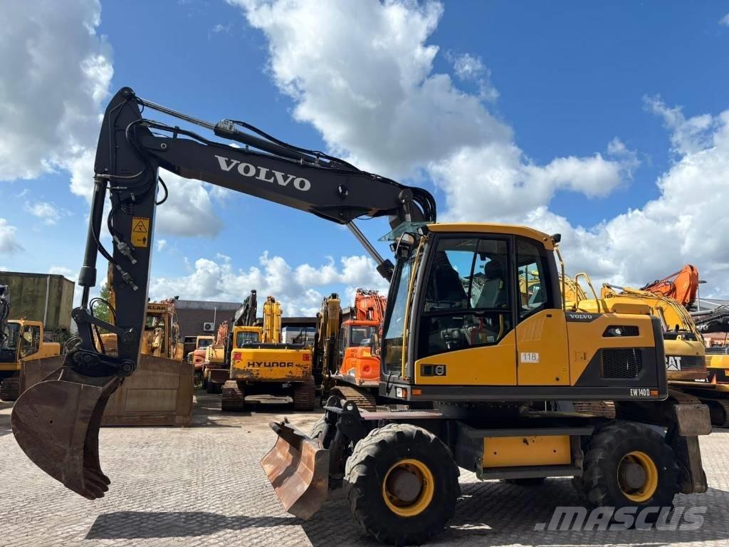 Volvo EW 140 D Gumikerekes kotrók