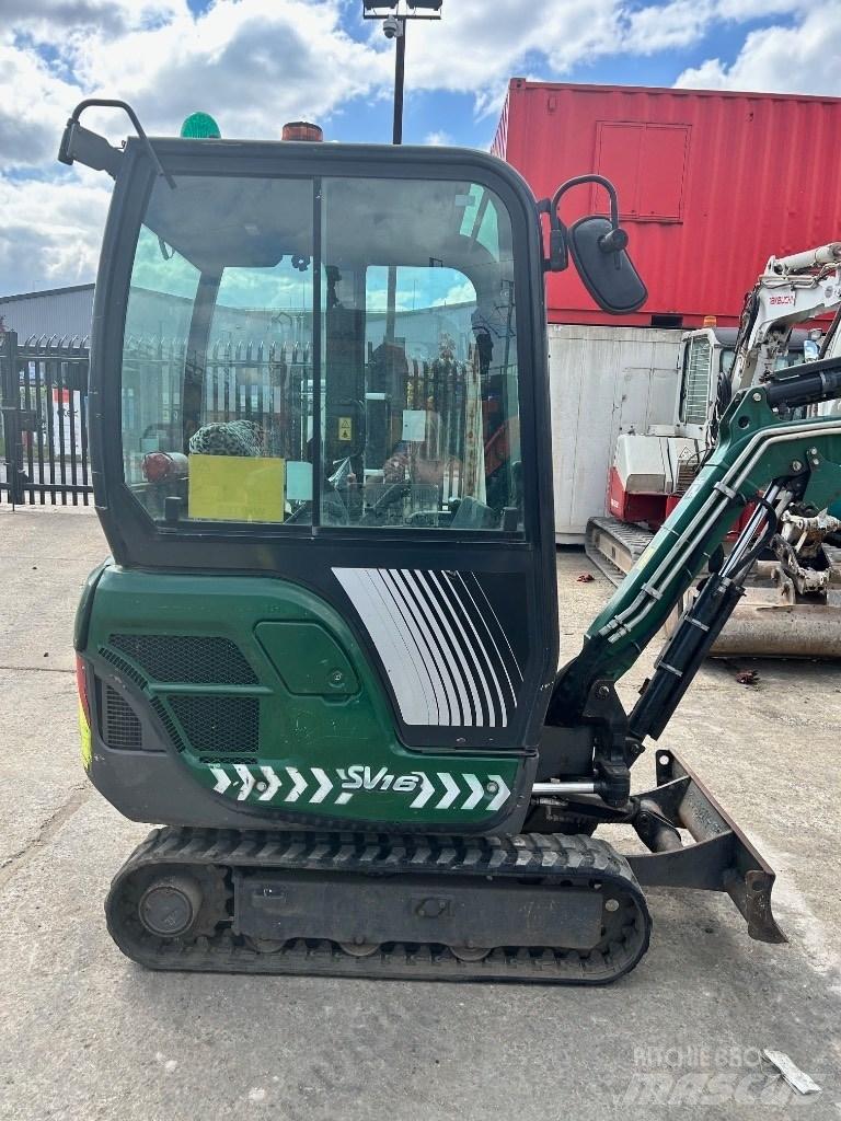 Yanmar SV 26 Mini kotrók < 7t