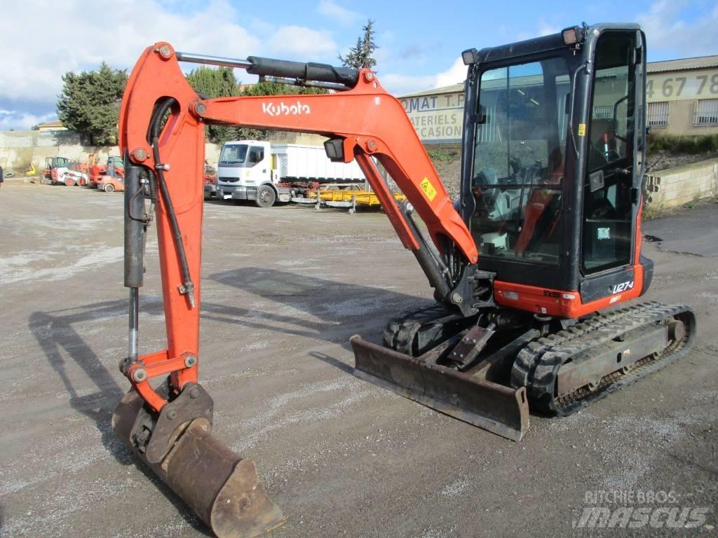 Kubota U 27-4 Mini kotrók < 7t