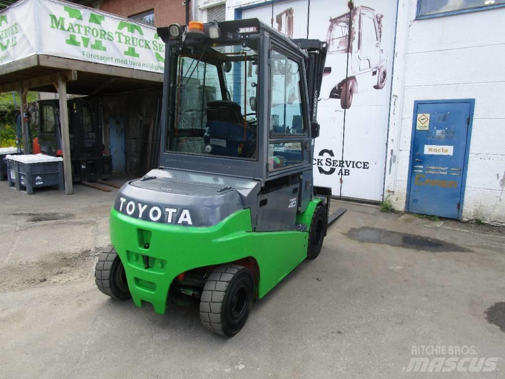 Toyota Elmotvikt Elektromos targoncák