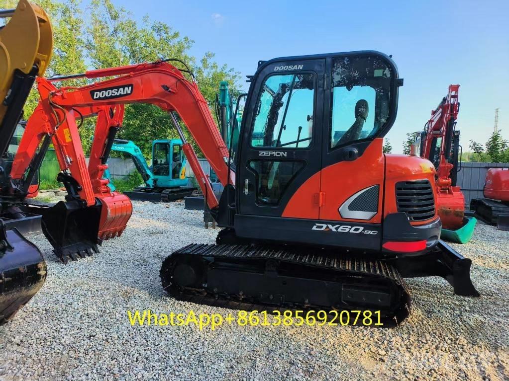 Doosan DX 60 Mini kotrók < 7t