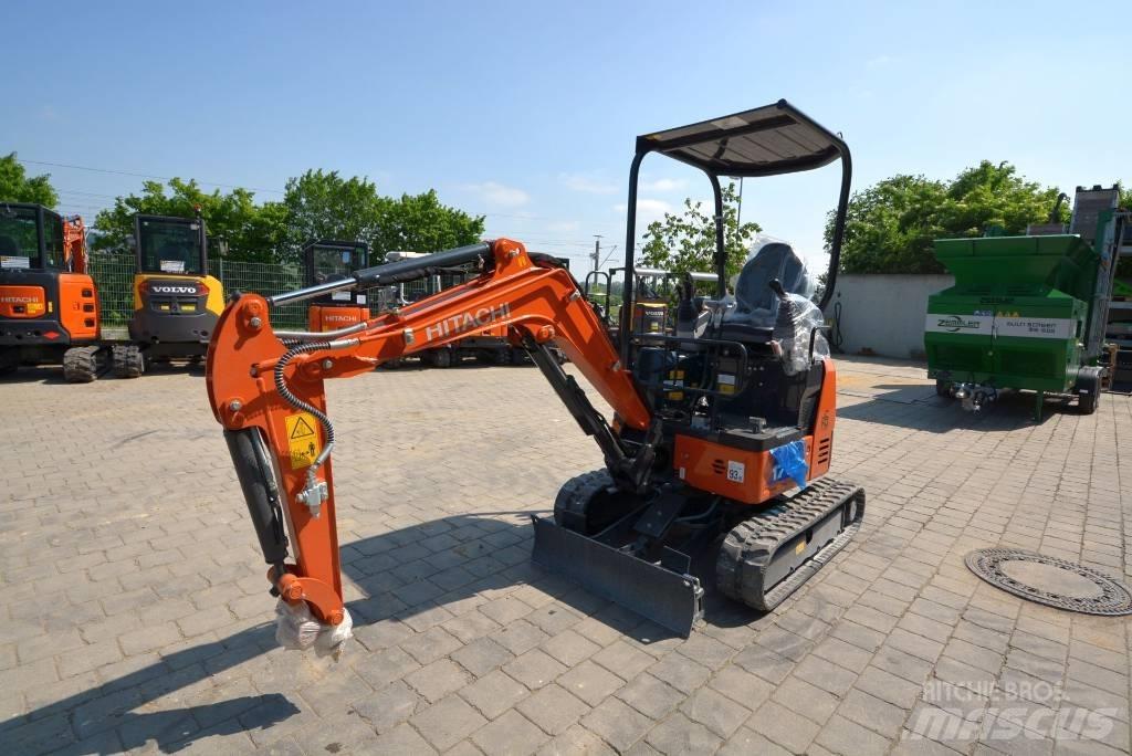 Hitachi ZX 17 U-6 Mini kotrók < 7t