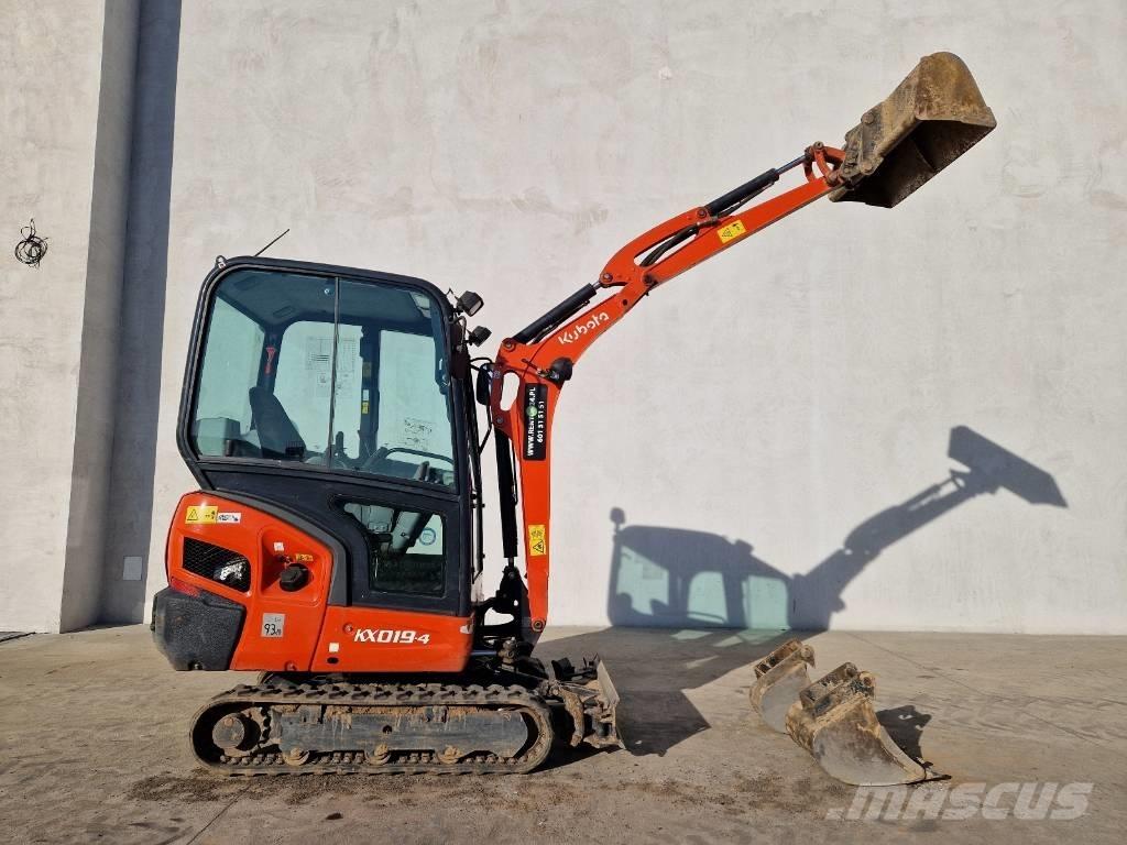 Kubota KX 019-4   P373 Mini kotrók < 7t
