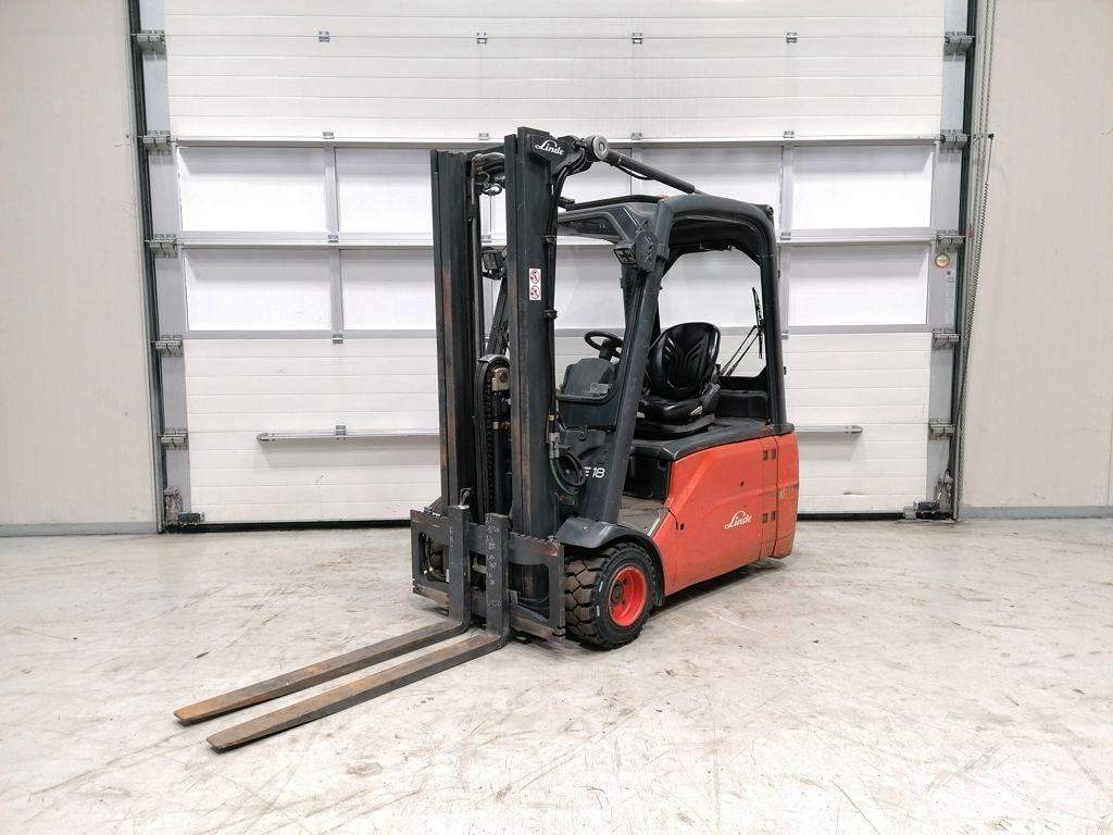 Linde E18L-01 Elektromos targoncák