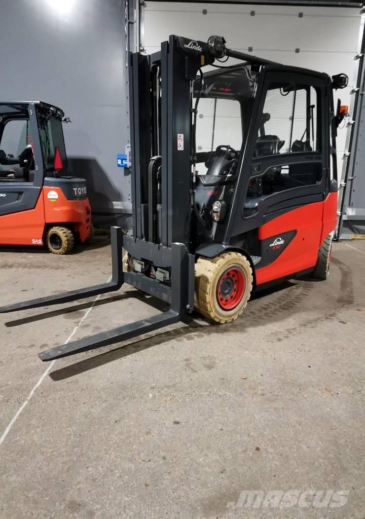 Linde E50HL-01 Elektromos targoncák