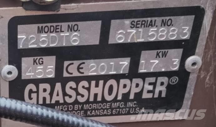 Grasshopper 725 DT 6 Nulla fordulósugarú fűnyírók