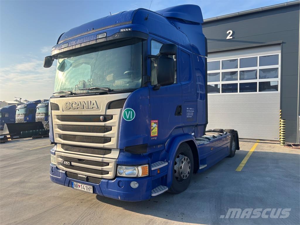 Scania R 450 Nyergesvontatók