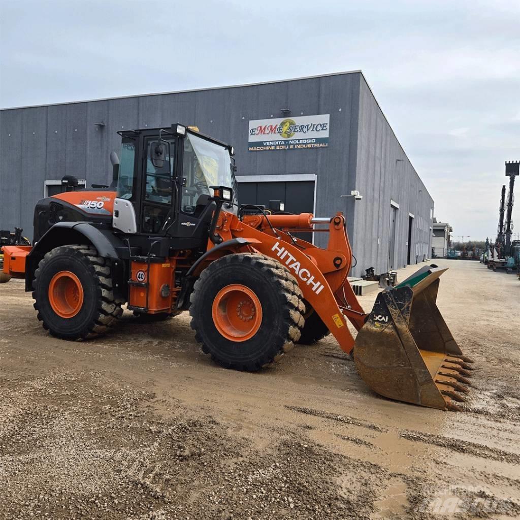 Hitachi ZW150-6 Gumikerekes homlokrakodók