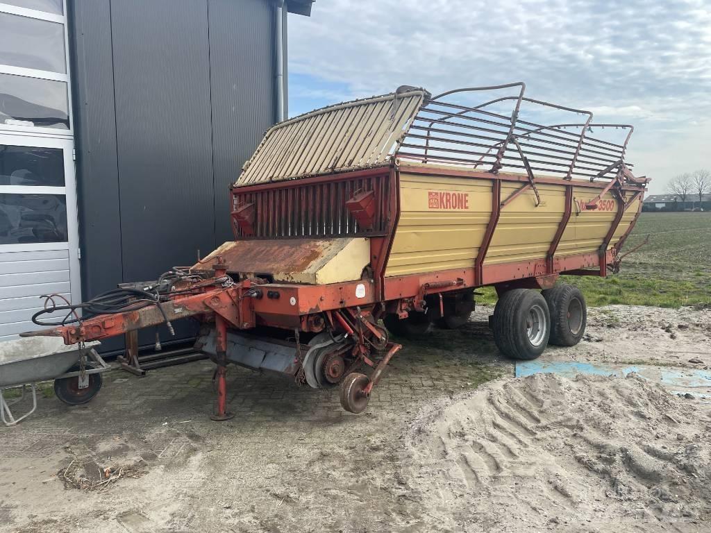 Krone Turbo 3500 Önrakodó pótkocsik