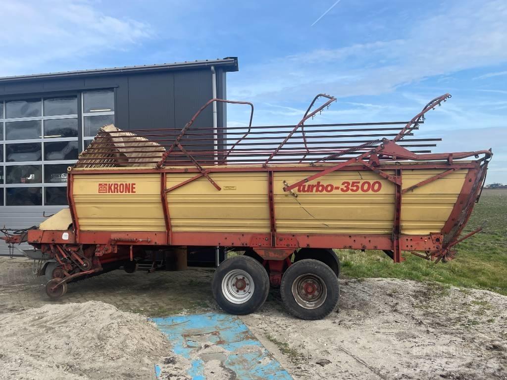 Krone Turbo 3500 Önrakodó pótkocsik