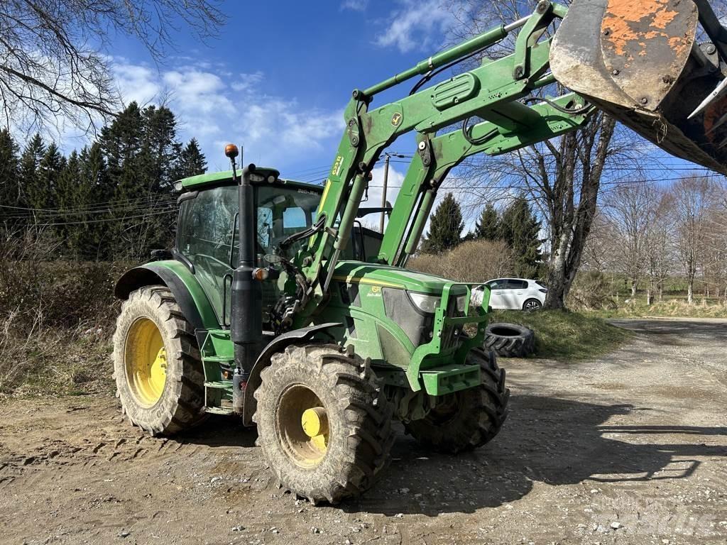 John Deere 6R 120 Traktorok