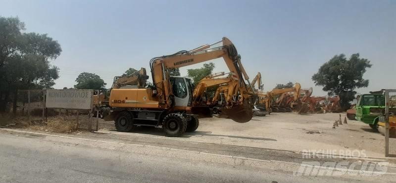 Liebherr A 904 C Gumikerekes kotrók