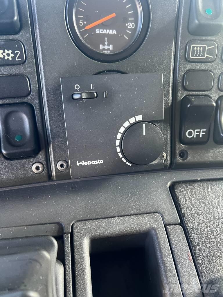 Scania 124 G 420 Cölöp fúrók