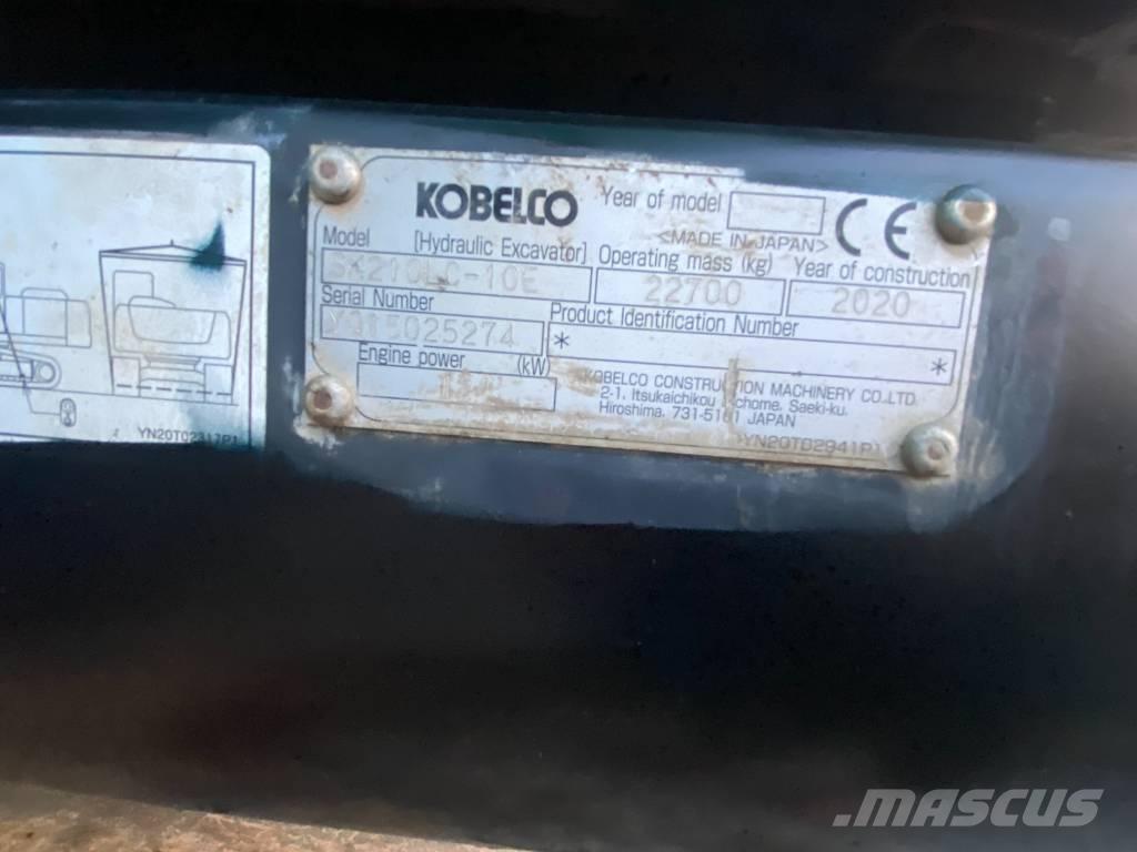 Kobelco SK210LC-10E Lánctalpas kotrók