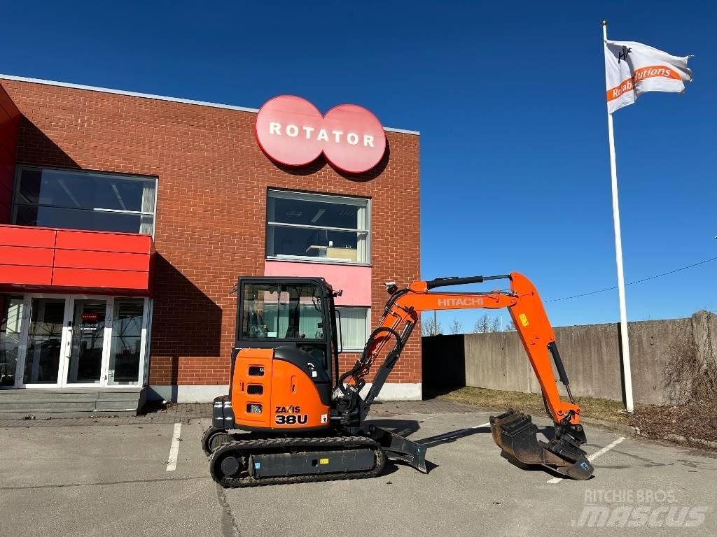 Hitachi ZX 38 U-5 A Mini kotrók < 7t