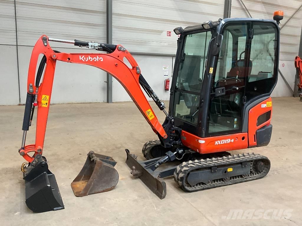 Kubota KX 019-4 Mini kotrók < 7t