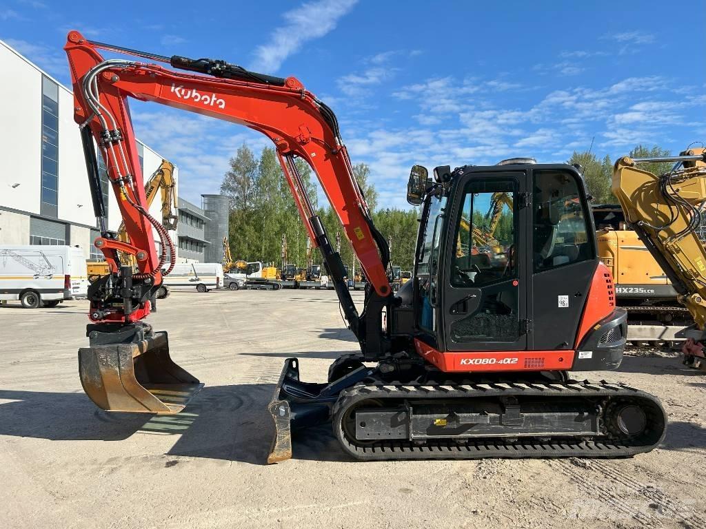 Kubota KX 080-4 A2 Közepes (midi) kotrók 7 t - 12 t
