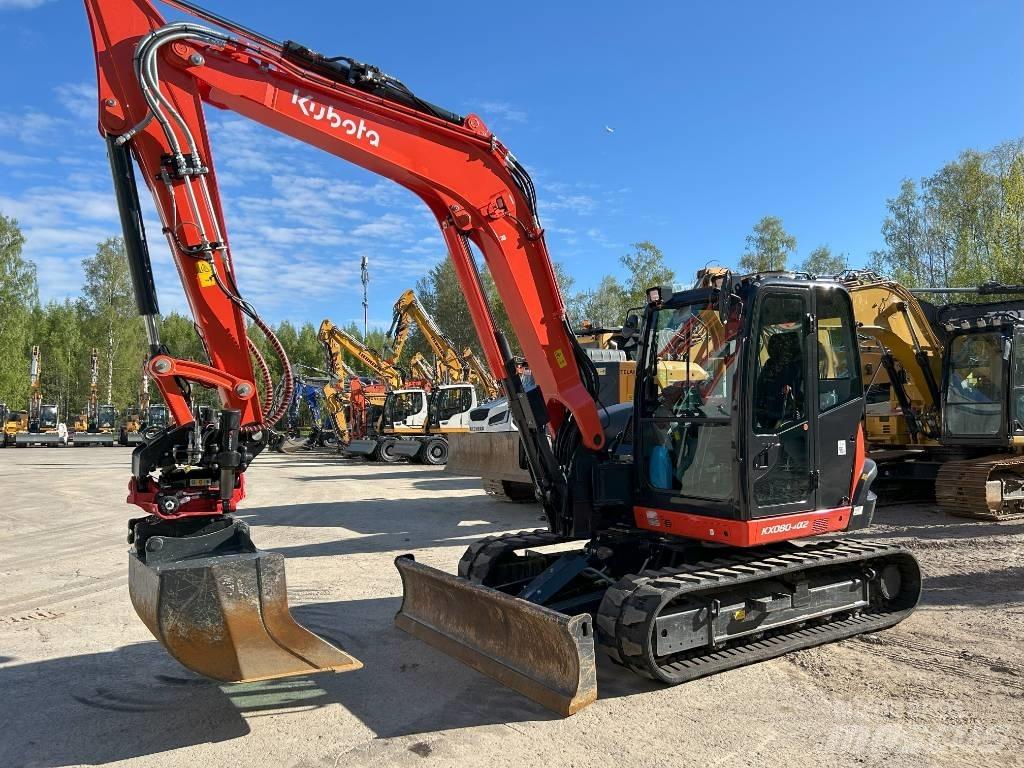 Kubota KX 080-4 A2 Közepes (midi) kotrók 7 t - 12 t