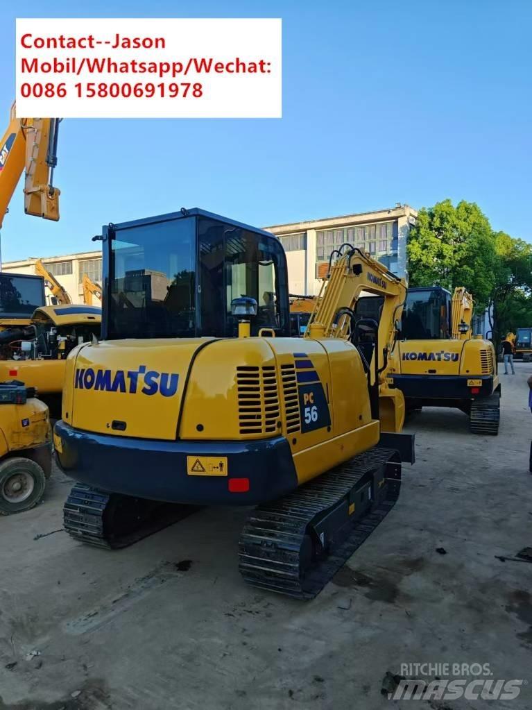 Komatsu PC 56 Mini kotrók < 7t