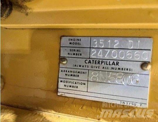 CAT 3512 DITA Dízel áramfejlesztők
