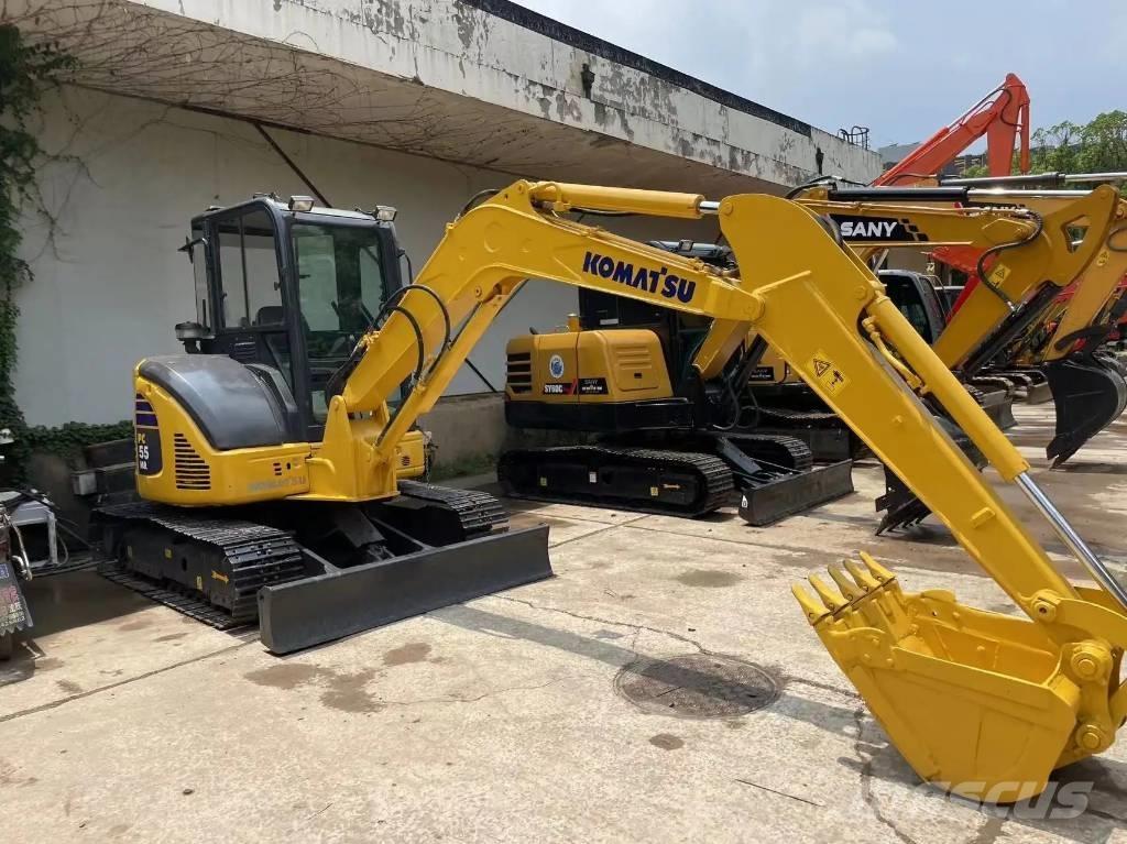 Komatsu PC 55 MR-2 Mini kotrók < 7t