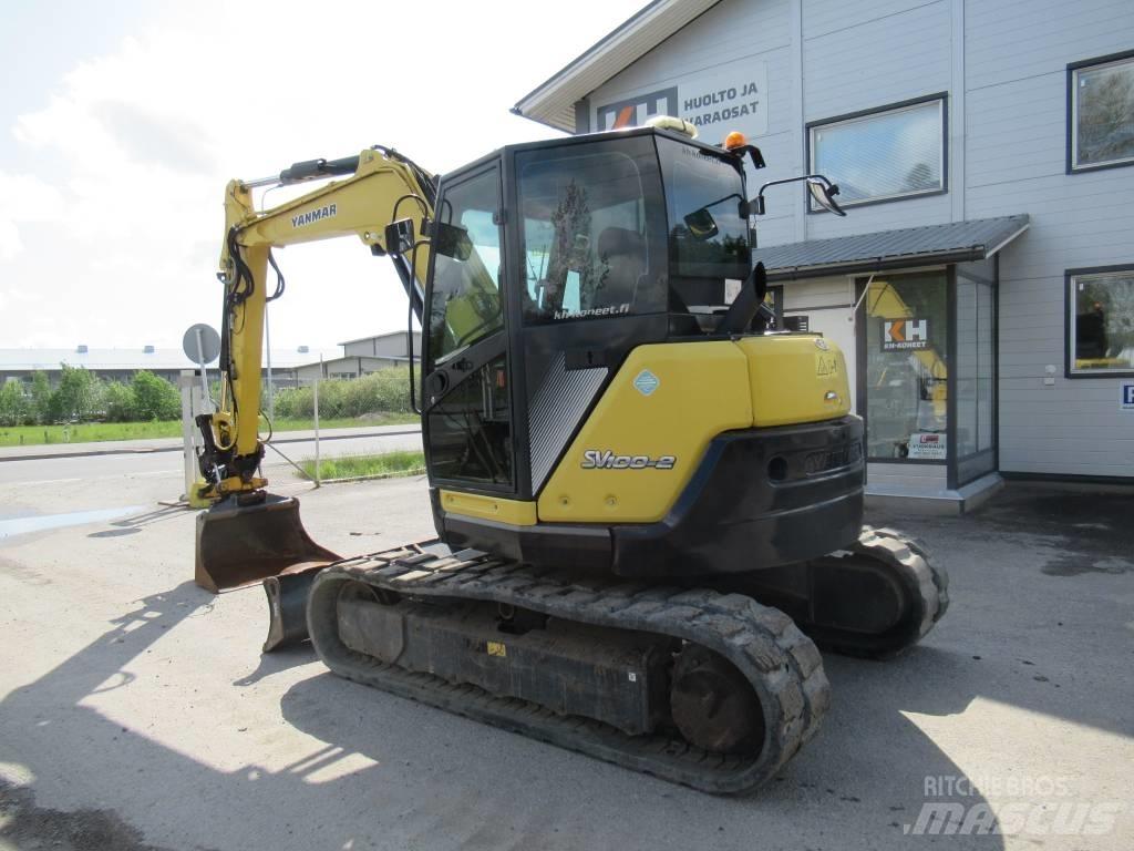 Yanmar SV 100-2A Közepes (midi) kotrók 7 t - 12 t