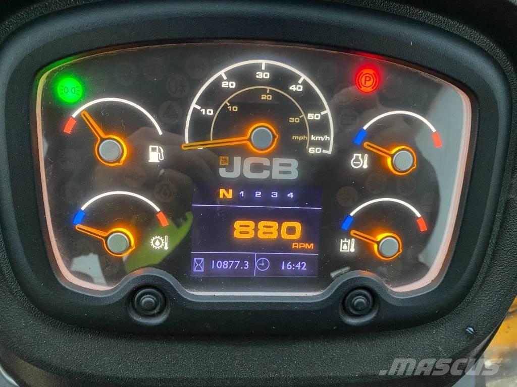 JCB 411 HT T4i Gumikerekes homlokrakodók