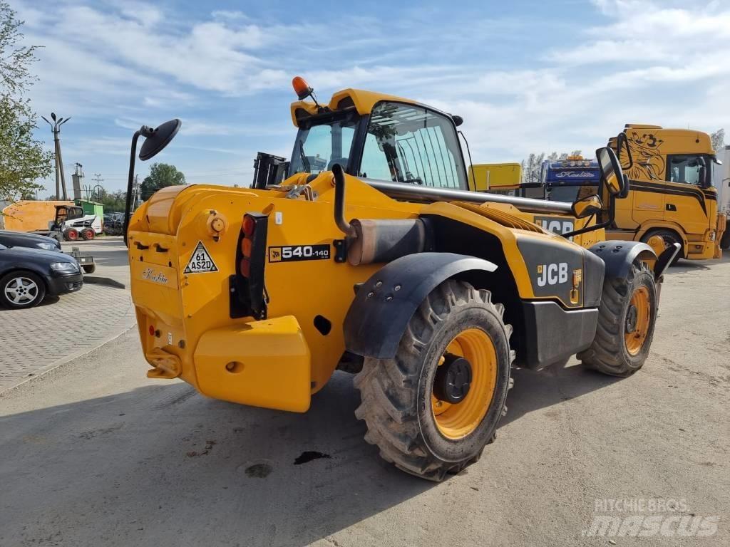 JCB 540-140 Hi Viz Teleszkópos rakodók