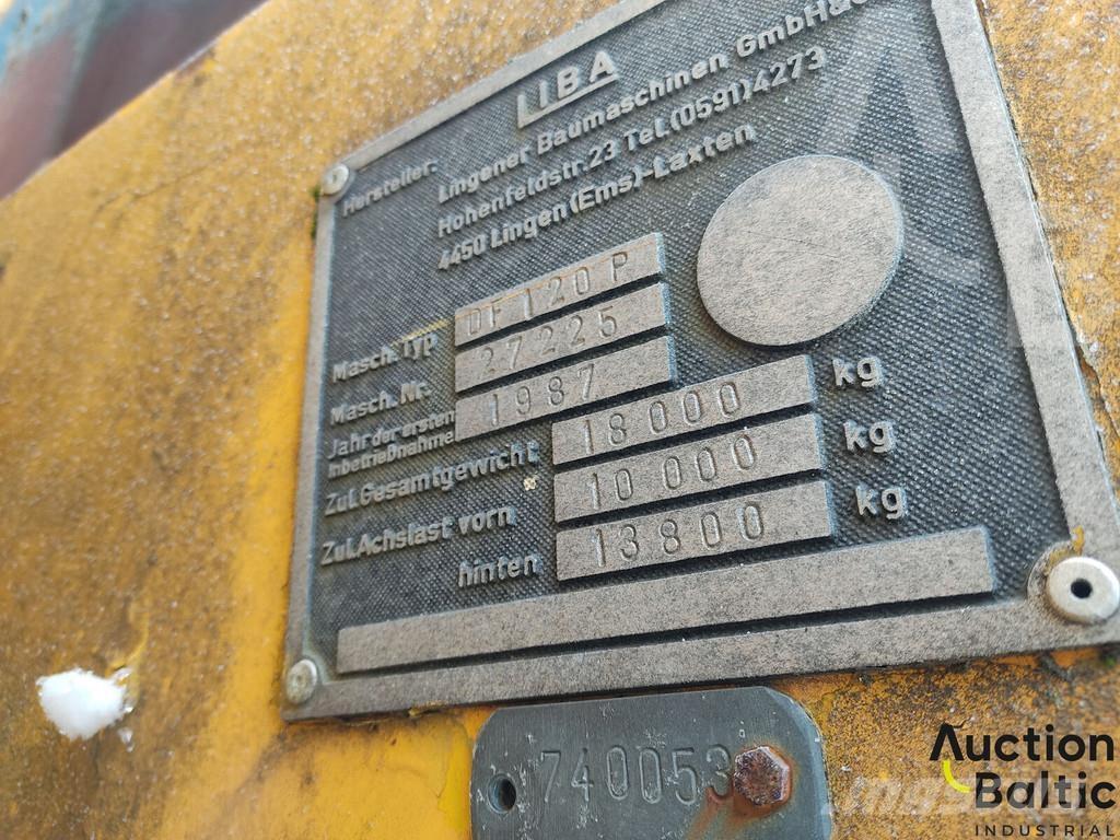 Demag DF 120 P Aszfalt terítõ gépek