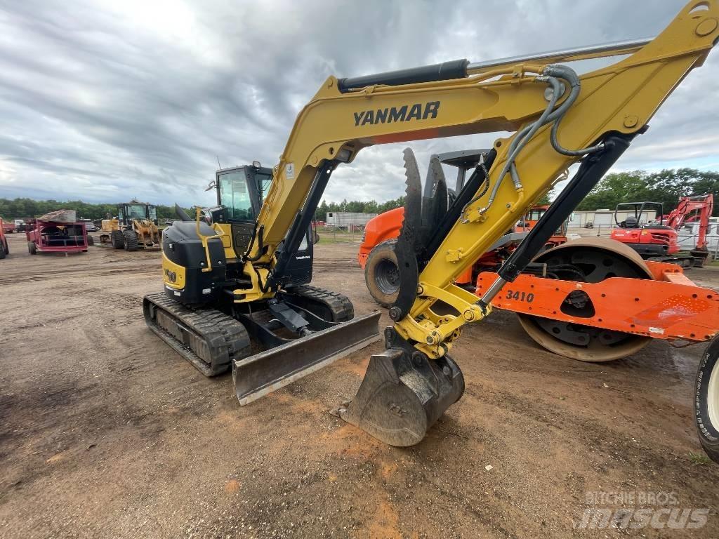 Yanmar Vio 80-1 Lánctalpas kotrók