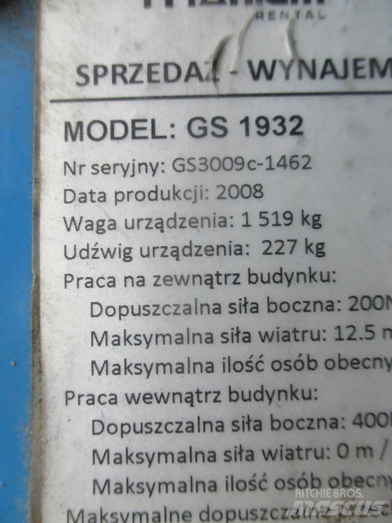 Genie GS 1932 Ollós emelők
