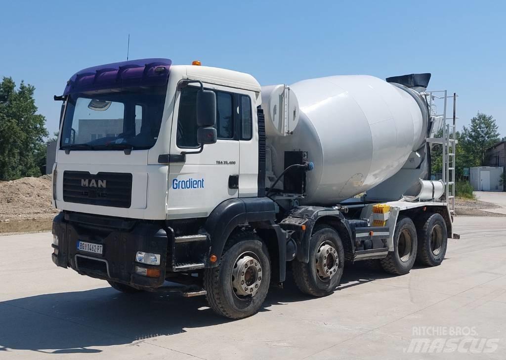 MAN TGA 35.400 Betonkeverők/Betonpumpák