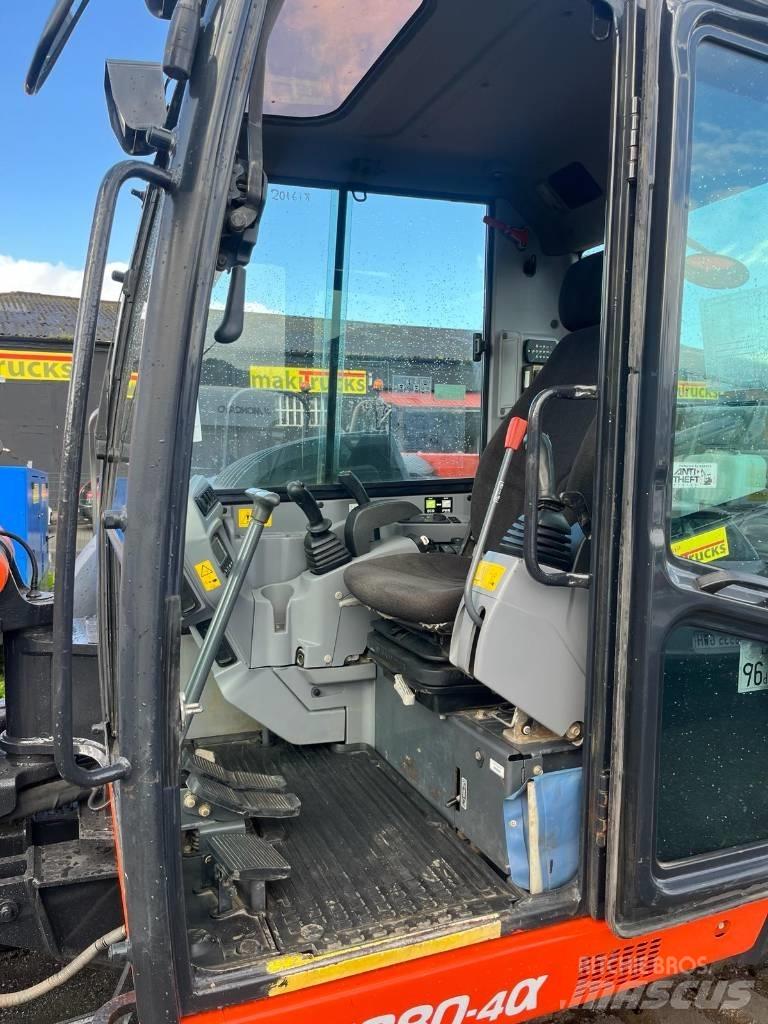 Kubota KX 080-4a Közepes (midi) kotrók 7 t - 12 t