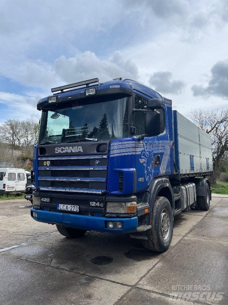 Scania 124 C 420 Billenő teherautók