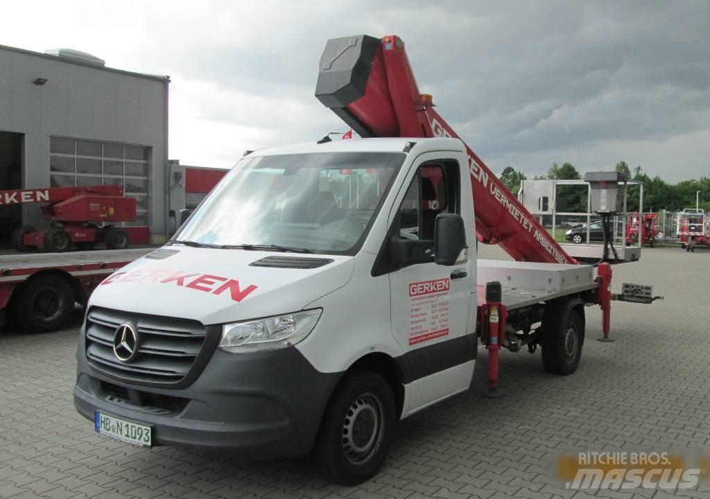 Ruthmann TB300 Teherautóra szerelt emelők és állványok