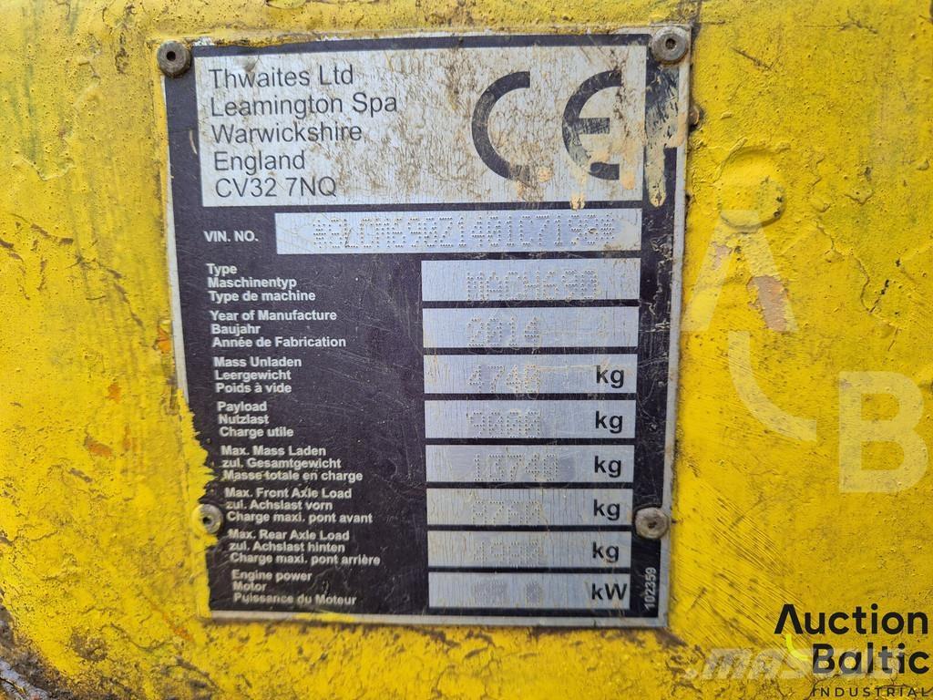 Thwaites MACH690 Csuklósdömperek