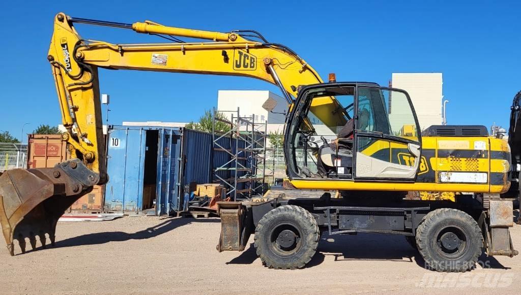 JCB JS 200 W Gumikerekes kotrók