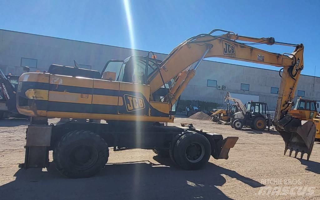 JCB JS 200 W Gumikerekes kotrók