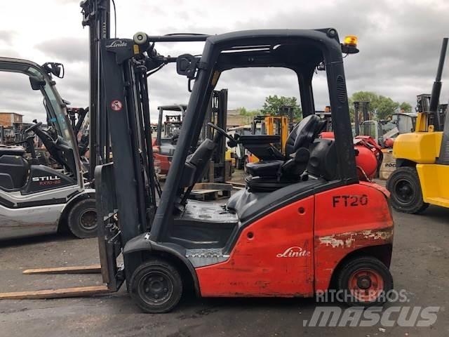 Linde H16T-01 Gázüzemű targoncák