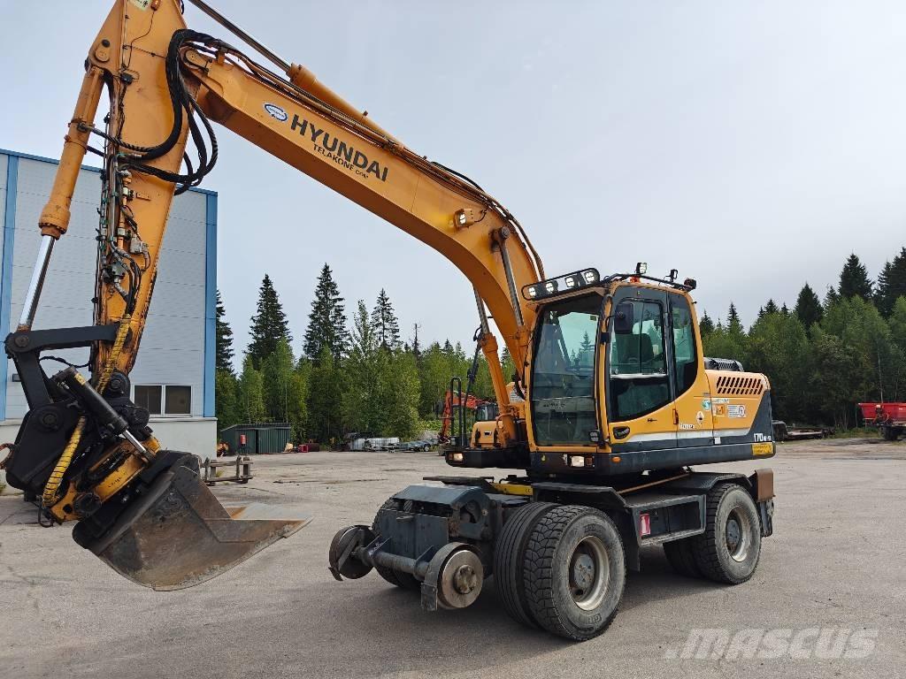 Hyundai R170-W9 Gumikerekes kotrók