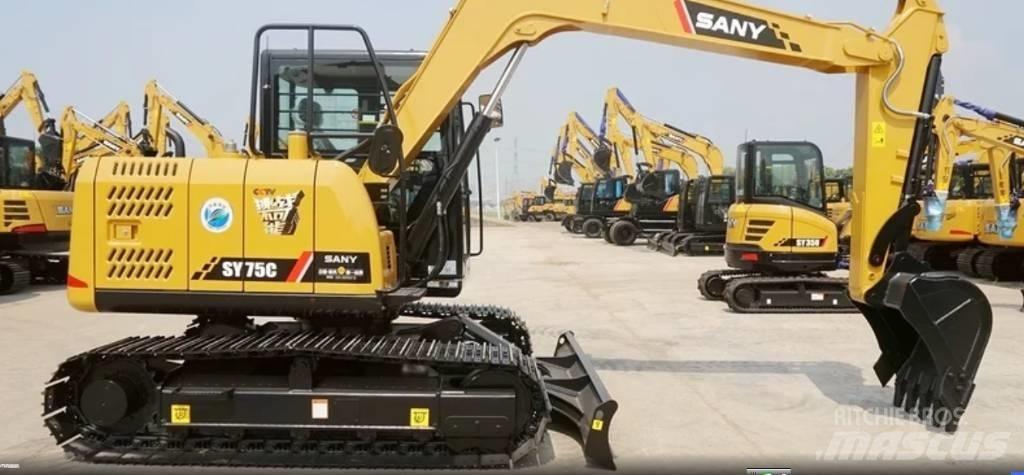 Sany SY 75 C Közepes (midi) kotrók 7 t - 12 t