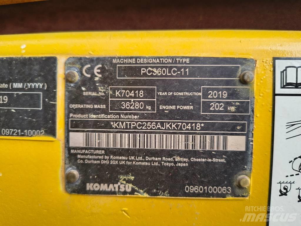 Komatsu PC 360 LC- 11 Lánctalpas kotrók