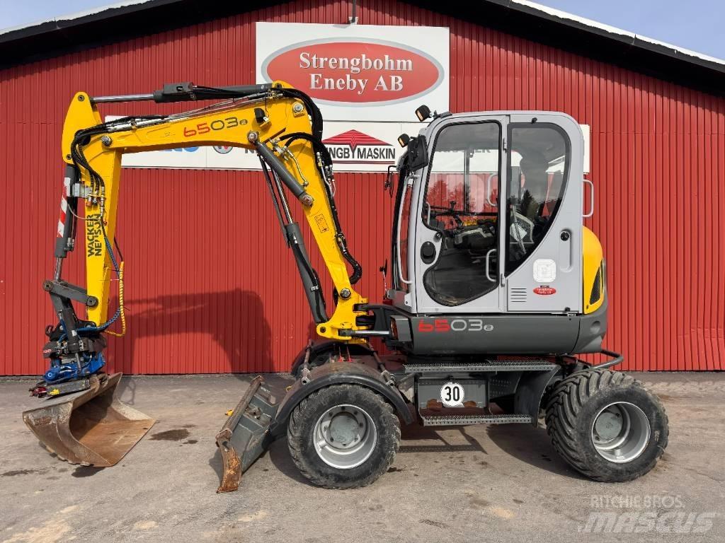 Wacker Neuson 6503 Gumikerekes kotrók