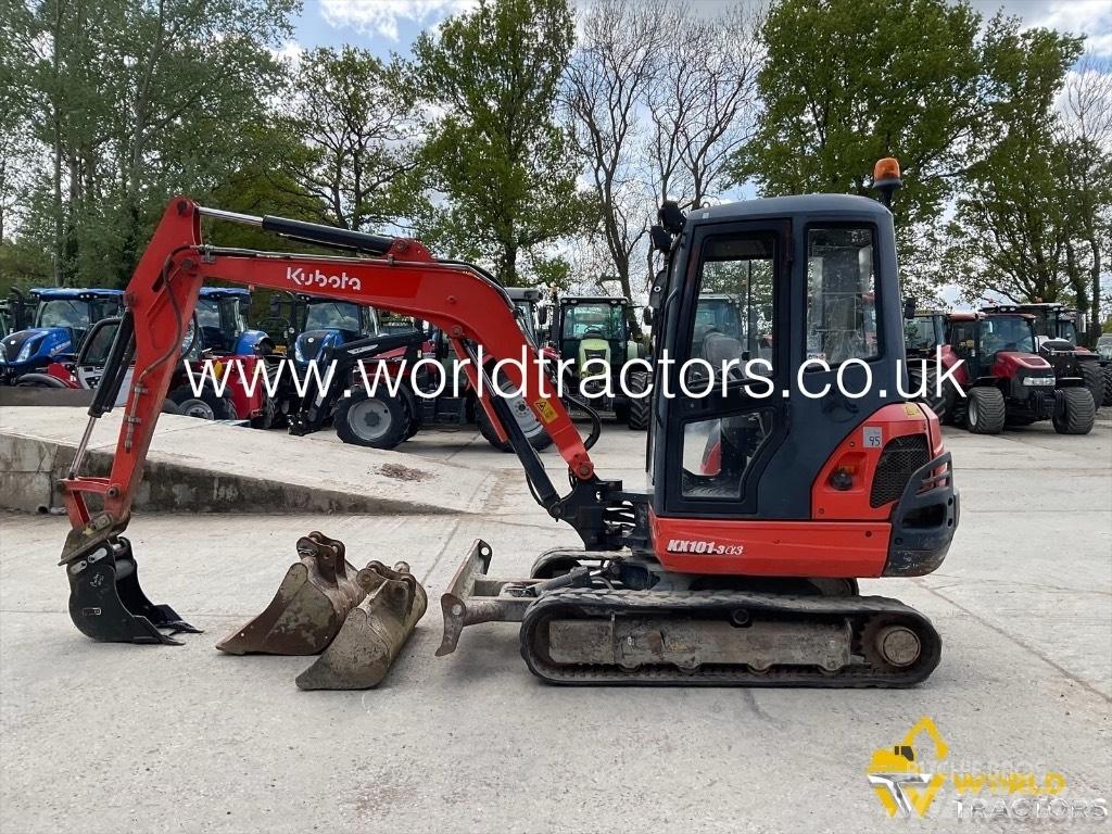 Kubota KX 101-3 A Mini kotrók < 7t
