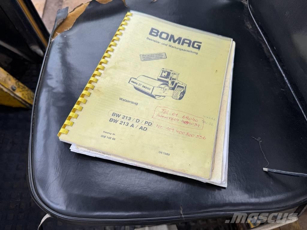 Bomag BW 213 D Egydobos hengerek