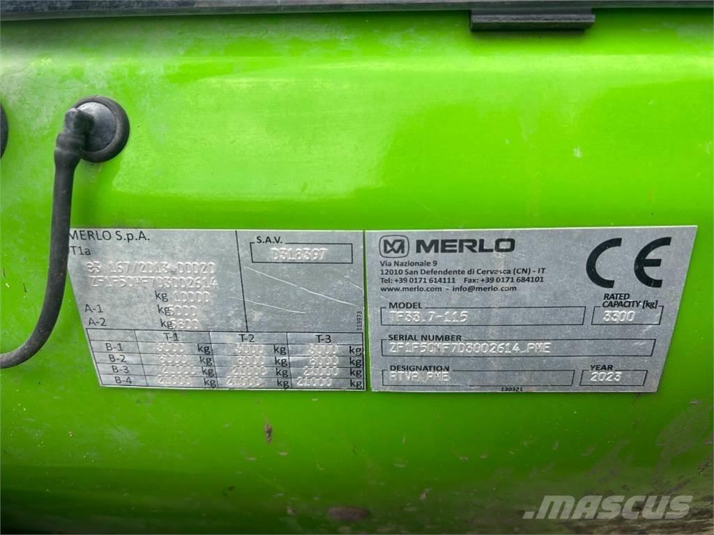 Merlo TF 33.7-115 Teleszkópos rakodók