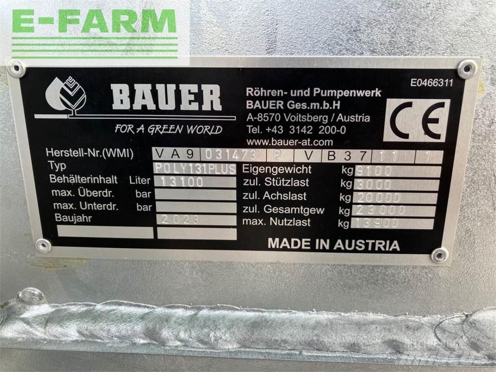 Bauer poly 131 Tartályos félpótkocsik