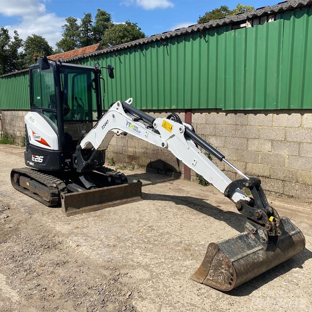 Bobcat E 26 Mini kotrók < 7t